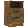 Nightstand made of smoked oak plywood by vidaXL, Nightstands - Ref: Foro24-817039, Price: 42,17 €, Discount: %