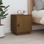 Honey brown solid pine wood bedside table 40x34x45 cm by vidaXL, Nightstands - Ref: Foro24-818281, Price: 38,45 €, Discount: %