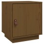 Honey brown solid pine wood bedside table 40x34x45 cm by vidaXL, Nightstands - Ref: Foro24-818281, Price: 38,45 €, Discount: %