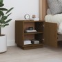 Honey brown solid pine wood bedside table 40x34x45 cm by vidaXL, Nightstands - Ref: Foro24-818281, Price: 38,45 €, Discount: %