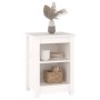 Bedside tables 2 units solid white pine wood 40x35x55 cm by vidaXL, Nightstands - Ref: Foro24-820959, Price: 82,18 €, Discoun...