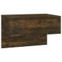 Mesita de noche de pared roble ahumado de vidaXL, Mesitas de noche - Ref: Foro24-816940, Precio: 35,36 €, Descuento: %