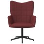 Relaxsessel mit Fußstütze aus rotem Stoff von vidaXL, Sessel - Ref: Foro24-327982, Preis: 89,07 €, Rabatt: %