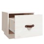 Mesitas de noche 2 uds madera maciza pino blanco 40x34x35 cm de vidaXL, Mesitas de noche - Ref: Foro24-818288, Precio: 62,99 ...