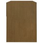 Honey brown solid pine wood bedside table 40x31x40 cm by vidaXL, Nightstands - Ref: Foro24-808069, Price: 38,59 €, Discount: %