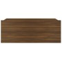 Mesita de noche flotante madera roble marrón 40x30x15 cm de vidaXL, Mesitas de noche - Ref: Foro24-815286, Precio: 30,21 €, D...