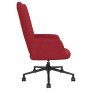 Sillón de relax de tela rojo tinto de vidaXL, Sillones - Ref: Foro24-328048, Precio: 137,89 €, Descuento: %