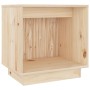 Mesita de noche de madera maciza de pino 40x30x40 cm de vidaXL, Mesitas de noche - Ref: Foro24-813335, Precio: 29,37 €, Descu...