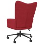 Sillón de relax de tela rojo tinto de vidaXL, Sillones - Ref: Foro24-328048, Precio: 137,89 €, Descuento: %