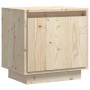 Solid pine wood bedside table 40x30x40 cm by vidaXL, Nightstands - Ref: Foro24-813305, Price: 41,10 €, Discount: %