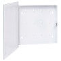 Caja de llaves con tablero magnético blanca 35x35x5,5 cm de vidaXL, Cajas fuertes - Ref: Foro24-322776, Precio: 45,52 €, Desc...