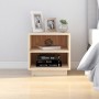 Solid pine wood bedside table 40x34x40 cm by vidaXL, Nightstands - Ref: Foro24-813325, Price: 42,24 €, Discount: %