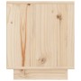 Solid pine wood bedside table 40x34x40 cm by vidaXL, Nightstands - Ref: Foro24-813325, Price: 42,24 €, Discount: %