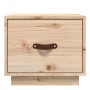 Mesitas de noche 2 uds madera maciza de pino 40x34x35 cm de vidaXL, Mesitas de noche - Ref: Foro24-818286, Precio: 70,99 €, D...