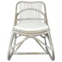 Gray linen rattan chair by vidaXL, Armchairs - Ref: Foro24-325482, Price: 133,85 €, Discount: %