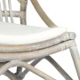 Gray linen rattan chair by vidaXL, Armchairs - Ref: Foro24-325482, Price: 133,85 €, Discount: %