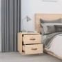 Mesitas de noche 2 uds madera maciza de pino 40x34x45 cm de vidaXL, Mesitas de noche - Ref: Foro24-818326, Precio: 95,52 €, D...