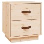 Mesitas de noche 2 uds madera maciza de pino 40x34x45 cm de vidaXL, Mesitas de noche - Ref: Foro24-818326, Precio: 95,52 €, D...