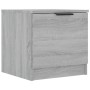 Mesitas de noche 2 unidades color gris Sonoma 40x39x40 cm de vidaXL, Mesitas de noche - Ref: Foro24-817030, Precio: 51,81 €, ...