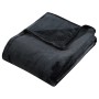 Black polyester blanket 150x200 cm by vidaXL, Blankets - Ref: Foro24-136261, Price: 26,99 €, Discount: %