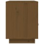 Mesita de noche madera maciza de pino marrón miel 40x34x45 cm de vidaXL, Mesitas de noche - Ref: Foro24-818301, Precio: 40,92...