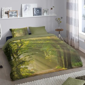 Good Morning WOODS duvet cover 240x200/220 cm green by Good Morning, Duvet covers - Ref: Foro24-432972, Price: 66,99 €, Disco...