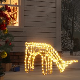 Christmas reindeer figure warm white 73x31x45 cm by vidaXL, Christmas lights - Ref: Foro24-343300, Price: 44,29 €, Discount: %