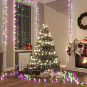 Tira de luces compacta con 1000 LED PVC pastel multicolor 25 m de vidaXL, Luces de Navidad - Ref: Foro24-343263, Precio: 23,4...