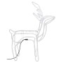 Christmas reindeer figure 3 units warm white 76x42x87 cm by vidaXL, Christmas lights - Ref: Foro24-3154301, Price: 139,84 €, ...