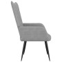 Sillón de relax de tela gris claro de vidaXL, Sillones - Ref: Foro24-327545, Precio: 91,86 €, Descuento: %