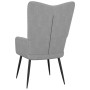 Sillón de relax de tela gris claro de vidaXL, Sillones - Ref: Foro24-327545, Precio: 91,86 €, Descuento: %