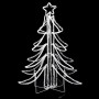 Folding Christmas tree figure 2 pcs warm white 87x87x93 cm by vidaXL, Christmas lights - Ref: Foro24-3154297, Price: 113,90 €...