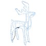 Christmas reindeer figure warm white 76x42x87 cm by vidaXL, Christmas lights - Ref: Foro24-343302, Price: 50,05 €, Discount: %