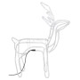 Christmas reindeer figure warm white 76x42x87 cm by vidaXL, Christmas lights - Ref: Foro24-343302, Price: 50,05 €, Discount: %