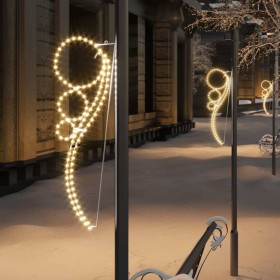 Ball-shaped light strip 8 pcs warm white 111.5x35x4.5cm by vidaXL, Christmas lights - Ref: Foro24-3154330, Price: 214,65 €, D...