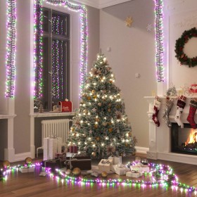 Tira de luces de racimo con 3000 LED PVC pastel multicolor 23 m de vidaXL, Luces de Navidad - Ref: Foro24-343253, Precio: 111...