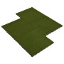 Baldosas de césped artificial 8 unidades caucho 50x50x2,5 cm de vidaXL, Flora artificial - Ref: Foro24-316173, Precio: 106,99...