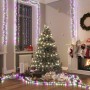 Cluster-Lichtleiste mit 400 LEDs, PVC, pastellfarben, mehrfarbig, 7,4 m von vidaXL, Weihnachtsbeleuchtung - Ref: Foro24-34323...