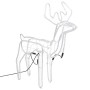 Christmas reindeer figures with moving heads 3 pcs warm white by vidaXL, Christmas lights - Ref: Foro24-3154310, Price: 175,2...