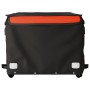 Schwarz-orangefarbener Fahrradanhänger aus Eisen, 45 kg von vidaXL, Fahrradanhänger - Ref: Foro24-94089, Preis: 81,89 €, Raba...