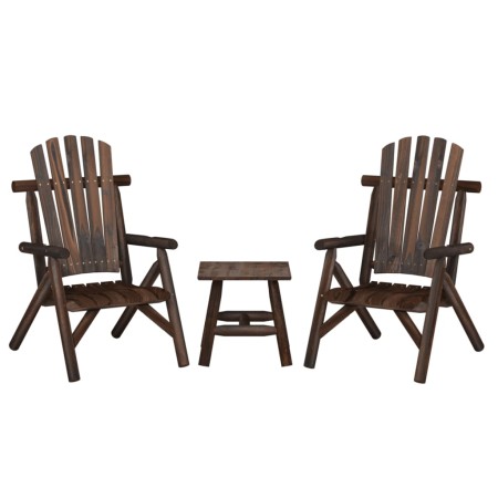 Garden furniture set 3 pieces solid fir wood by vidaXL, Garden sets - Ref: Foro24-3185512, Price: 243,99 €, Discount: %