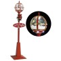 Farola de Navidad con Papá Noel LED 175 cm de vidaXL, Luces de Navidad - Ref: Foro24-331474, Precio: 213,26 €, Descuento: %