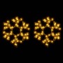 Snowflake Christmas figure with LED 2 pieces 27x27 cm by vidaXL, Christmas lights - Ref: Foro24-3154285, Price: 34,04 €, Disc...