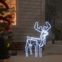 Christmas reindeer figures with moving heads 3 pcs 76x42x87 cm by vidaXL, Christmas lights - Ref: Foro24-343305, Price: 57,93...