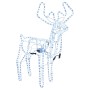 Christmas reindeer figures with moving heads 3 pcs 76x42x87 cm by vidaXL, Christmas lights - Ref: Foro24-343305, Price: 57,93...