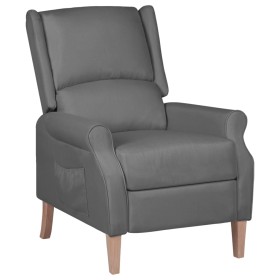 Silla reclinable de tela gris claro de vidaXL, Sillones - Ref: Foro24-329258, Precio: 162,73 €, Descuento: %