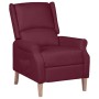 Purple fabric reclining chair by vidaXL, Armchairs - Ref: Foro24-329265, Price: 156,61 €, Discount: %