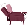 Purple fabric reclining chair by vidaXL, Armchairs - Ref: Foro24-329265, Price: 156,61 €, Discount: %