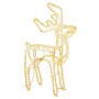 Christmas reindeer figure warm white 76x42x87 cm by vidaXL, Christmas lights - Ref: Foro24-343298, Price: 52,41 €, Discount: %