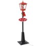 Farola de Navidad con Papá Noel y LED 180 cm de vidaXL, Luces de Navidad - Ref: Foro24-284339, Precio: 179,83 €, Descuento: %